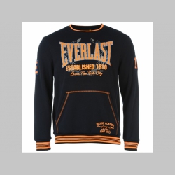 Everlast tmavomodrá mikina bez kapuce 100%polyester